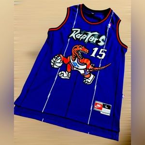 Vintage Vince Carter Raptors Jersey